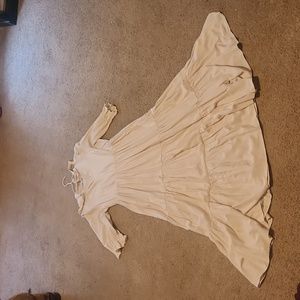 Cream dress